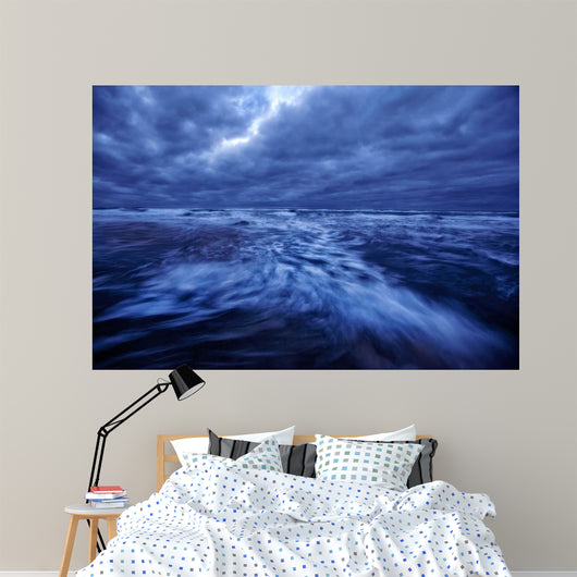 Ocean Turmoil Wall Decal