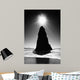 Rock Pillar Sun Wall Decal