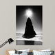 Rock Pillar Sun Wall Decal
