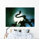 Snake Sun Wall Decal