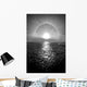 Sun Halo Streak Silver Wall Decal