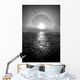 Sun Halo Streak Silver Wall Decal