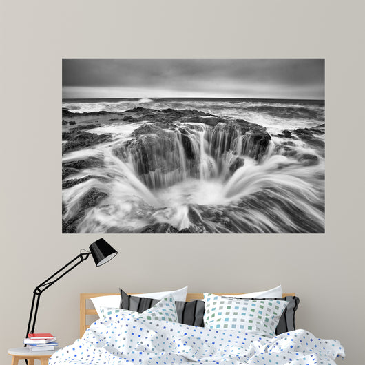 Thors Well B W Wall Decal