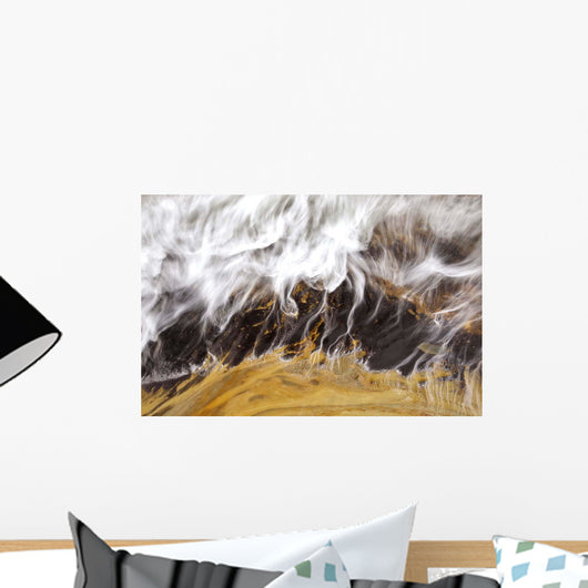 Receding Wave Wall Decal