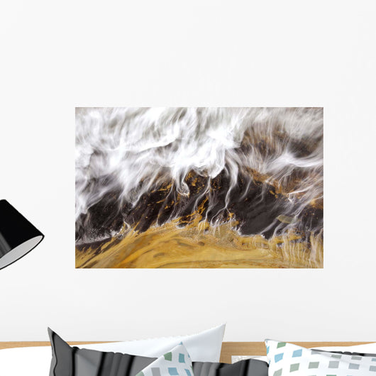 Receding Wave Wall Decal