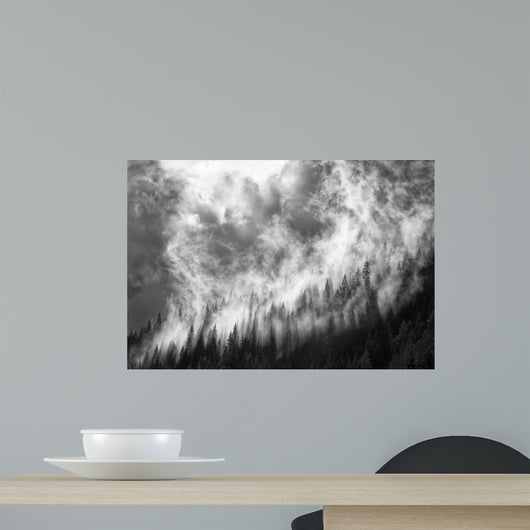 Rising Mist 3 Wall Decal