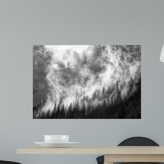 Rising Mist 3 Wall Decal