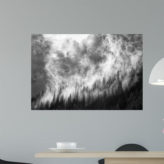 Rising Mist 3 Wall Decal