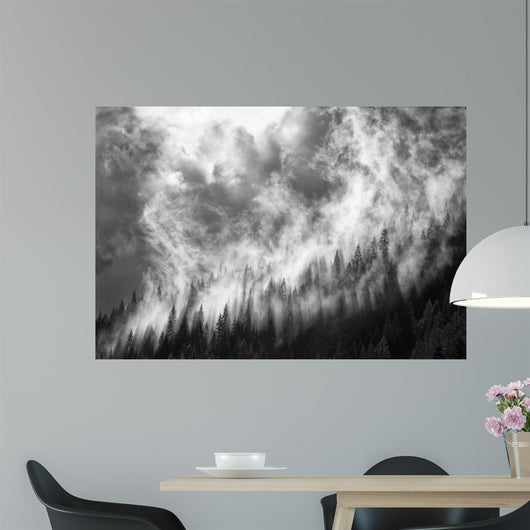 Rising Mist 3 Wall Decal