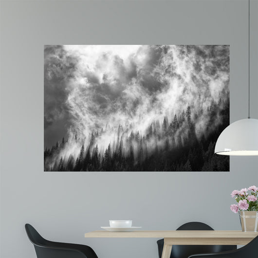 Rising Mist 3 Wall Decal