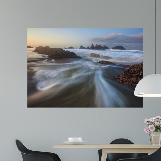 Seal Rock Horiz Torrent Wall Decal