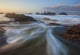 Seal Rock Horiz Torrent Wall Decal