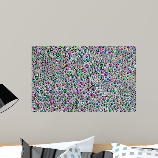 Vibrant Sea Foam Wall Decal