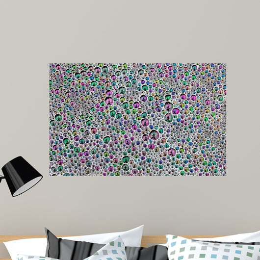 Vibrant Sea Foam Wall Decal