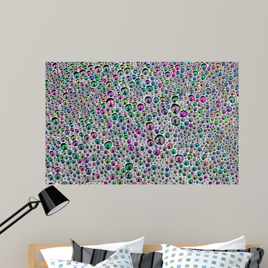 Vibrant Sea Foam Wall Decal
