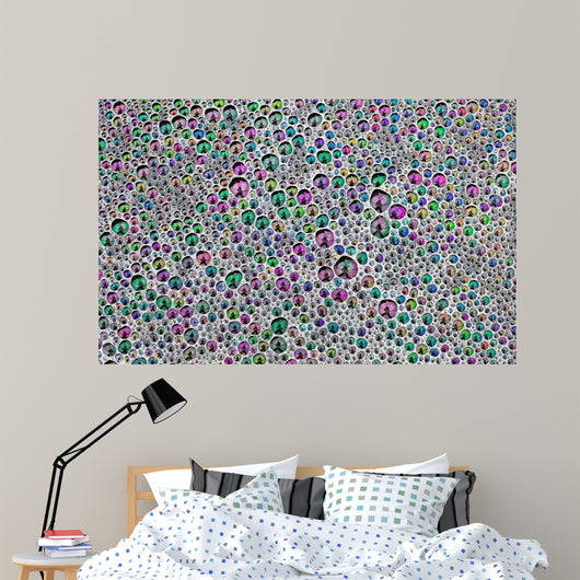 Vibrant Sea Foam Wall Decal