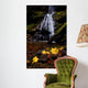 Waterfall Maple Leaves Wall Decal