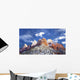 Zion Mountain Clouds Wall Decal