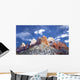 Zion Mountain Clouds Wall Decal