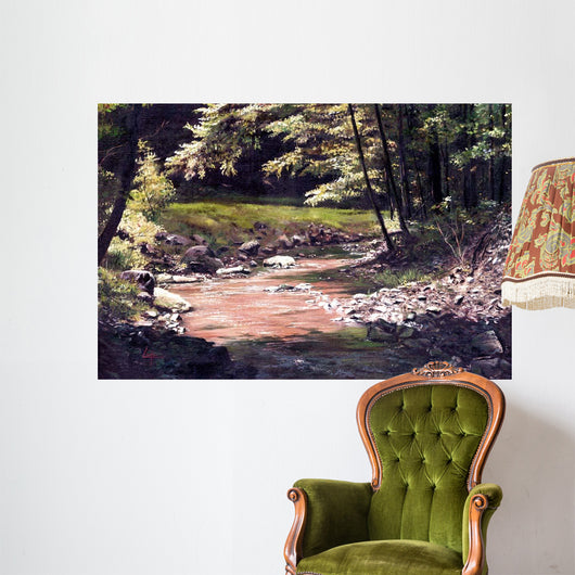Along Cutta Wall Decal