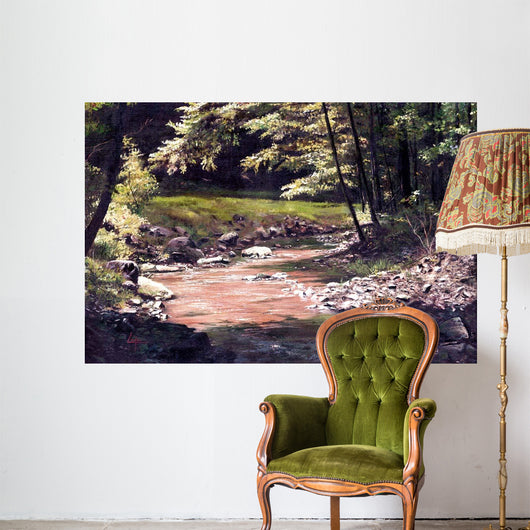 Along Cutta Wall Decal