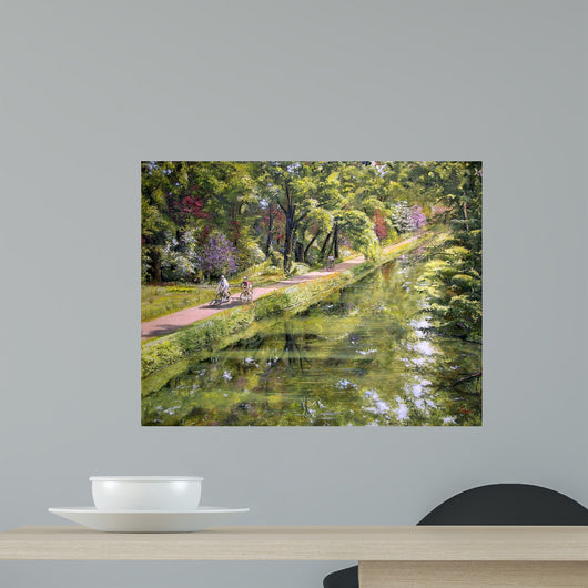 Along Canal Wall Decal