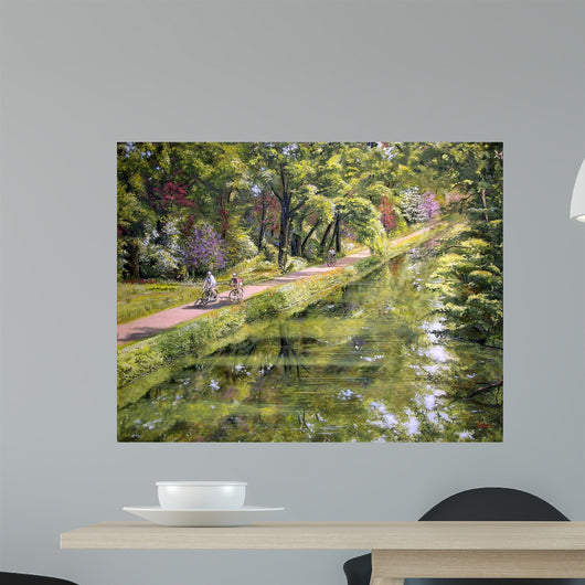 Along Canal Wall Decal