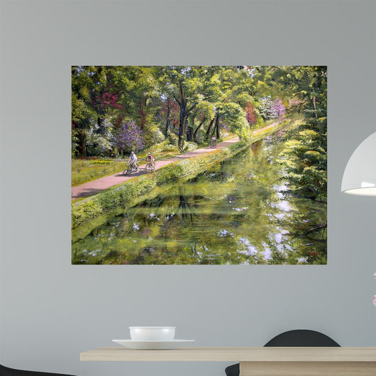 Along Canal Wall Decal