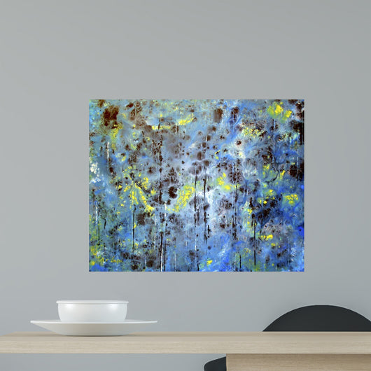 Blue Forest Wall Decal