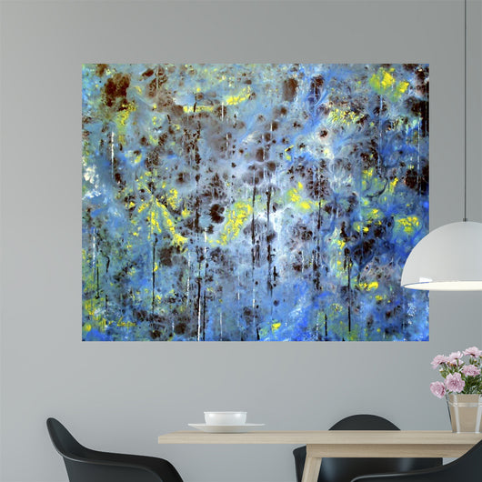 Blue Forest Wall Decal