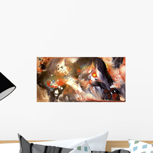 Fire Storm Wall Decal