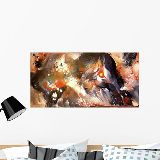 Fire Storm Wall Decal