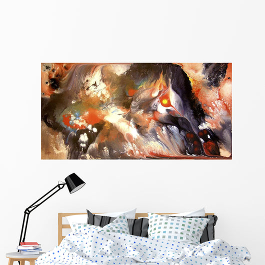 Fire Storm Wall Decal