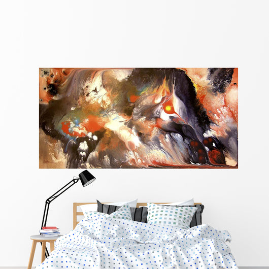 Fire Storm Wall Decal