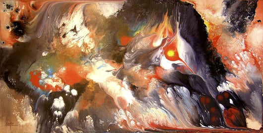 Fire Storm Wall Decal