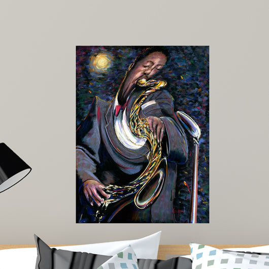 S for Sax Wall Decal