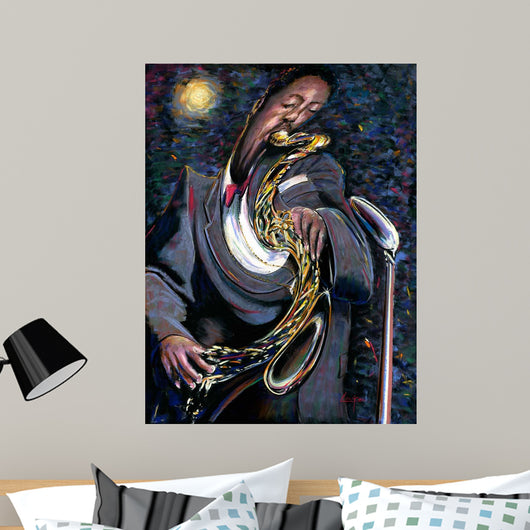 S for Sax Wall Decal