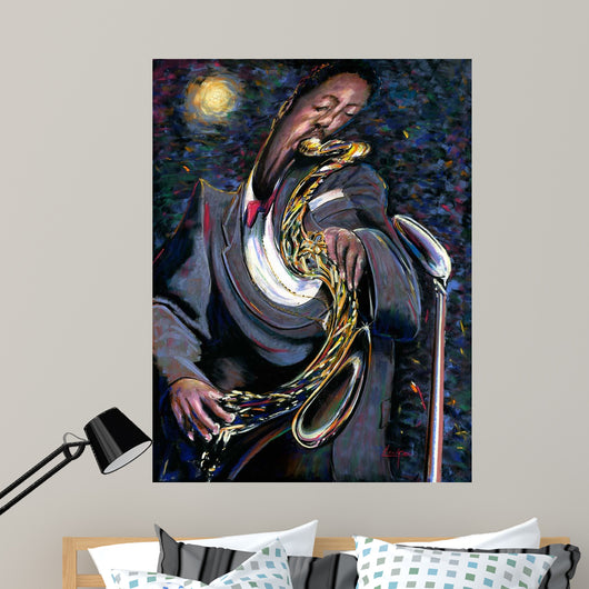S for Sax Wall Decal