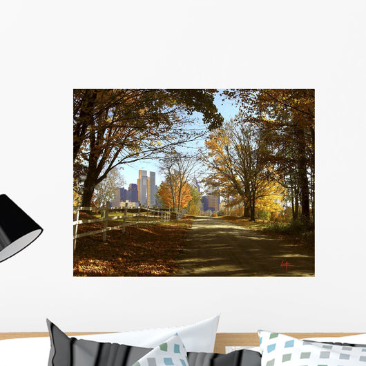 Skyline 2 Wall Decal