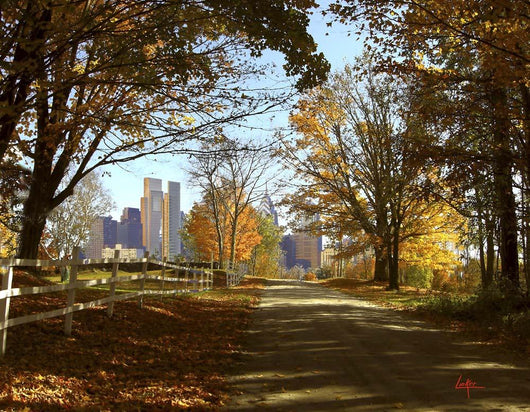 Skyline 2 Wall Decal