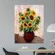 Sunflowers Wall Decal Design 3