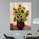 Sunflowers Wall Decal Design 3