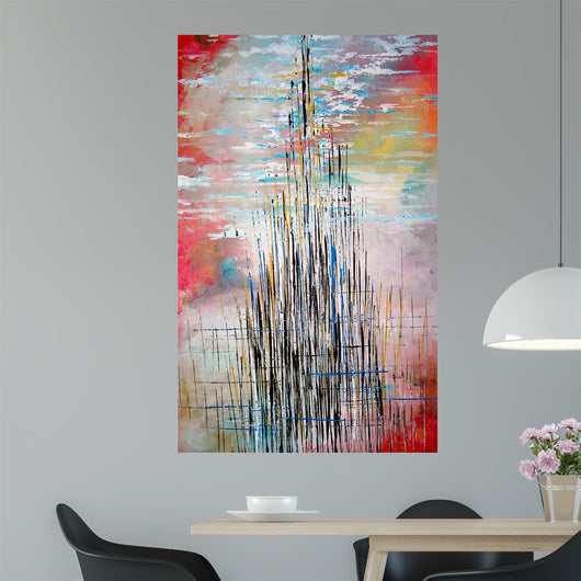 Vibrations Wall Decal