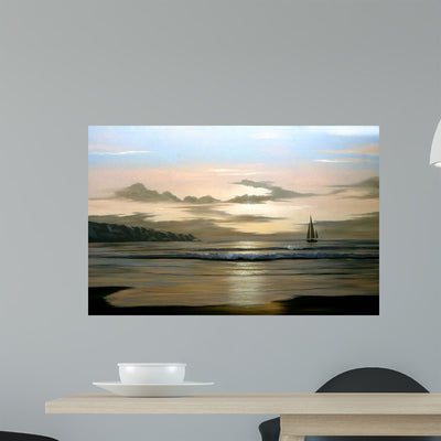 59 Wall Decal shown on a wall