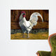 Bantam Rooster Wall Decal