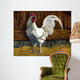 Bantam Rooster Wall Decal