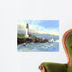 Blue Point Light Wall Decal