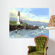 Blue Point Light Wall Decal
