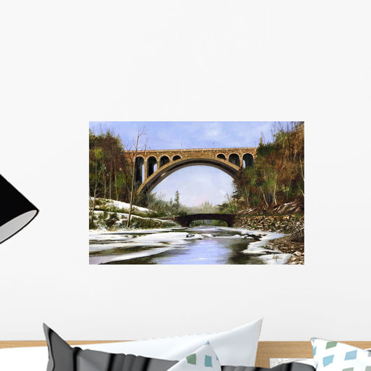 Henry Avenue Bridge Wall Decal
