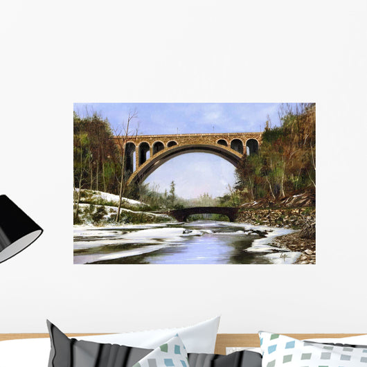 Henry Avenue Bridge Wall Decal